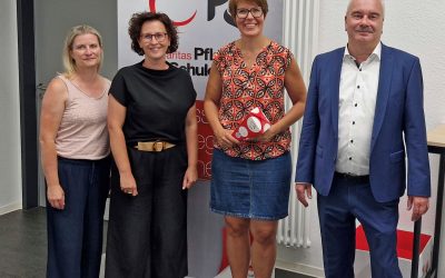 Landtagsabgeordnete Stefanie Klee besuchte die Fuldaer Caritas-Pflegeschule