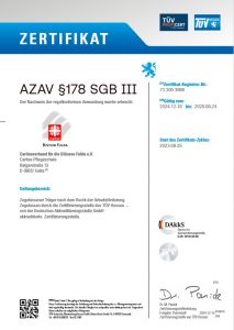 TÜV Zertifikat 2026 II