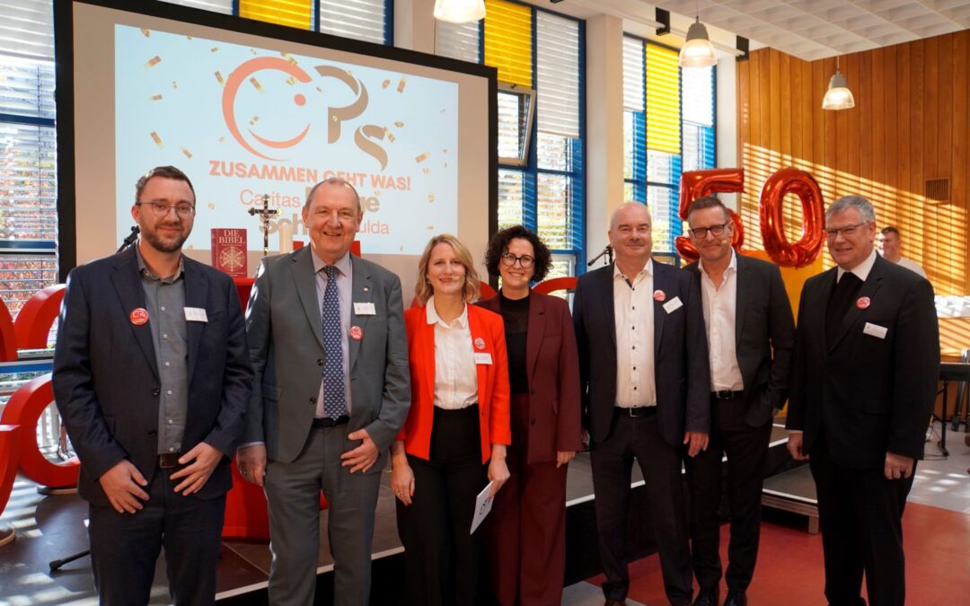 Das Caritas-Team freut sich auf die Feierlichkeiten